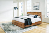 Furniture City Biloxi - Ashley Furniture - Dressonni Bedroom - Queen Panel Bed / Brown - B790B2