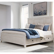 Furniture City Biloxi - Ashley Furniture - Darbonton Bedroom - King Panel Storage Bed - PCB853B4