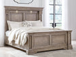 Furniture City Biloxi - Ashley Furniture - Blairhurst Bedroom - King Panel Bed / Light Grayish Brown - B916B4