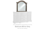 Furniture City Biloxi - Ashley Furniture - Ardenfield Bedroom - Bedroom Mirror / Light Brown - B944-36