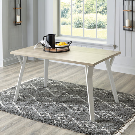Furniture City Biloxi - Ashley Furniture - Grannen Dining Room - Dining Chair (Set of 2) / White - D407-01X2