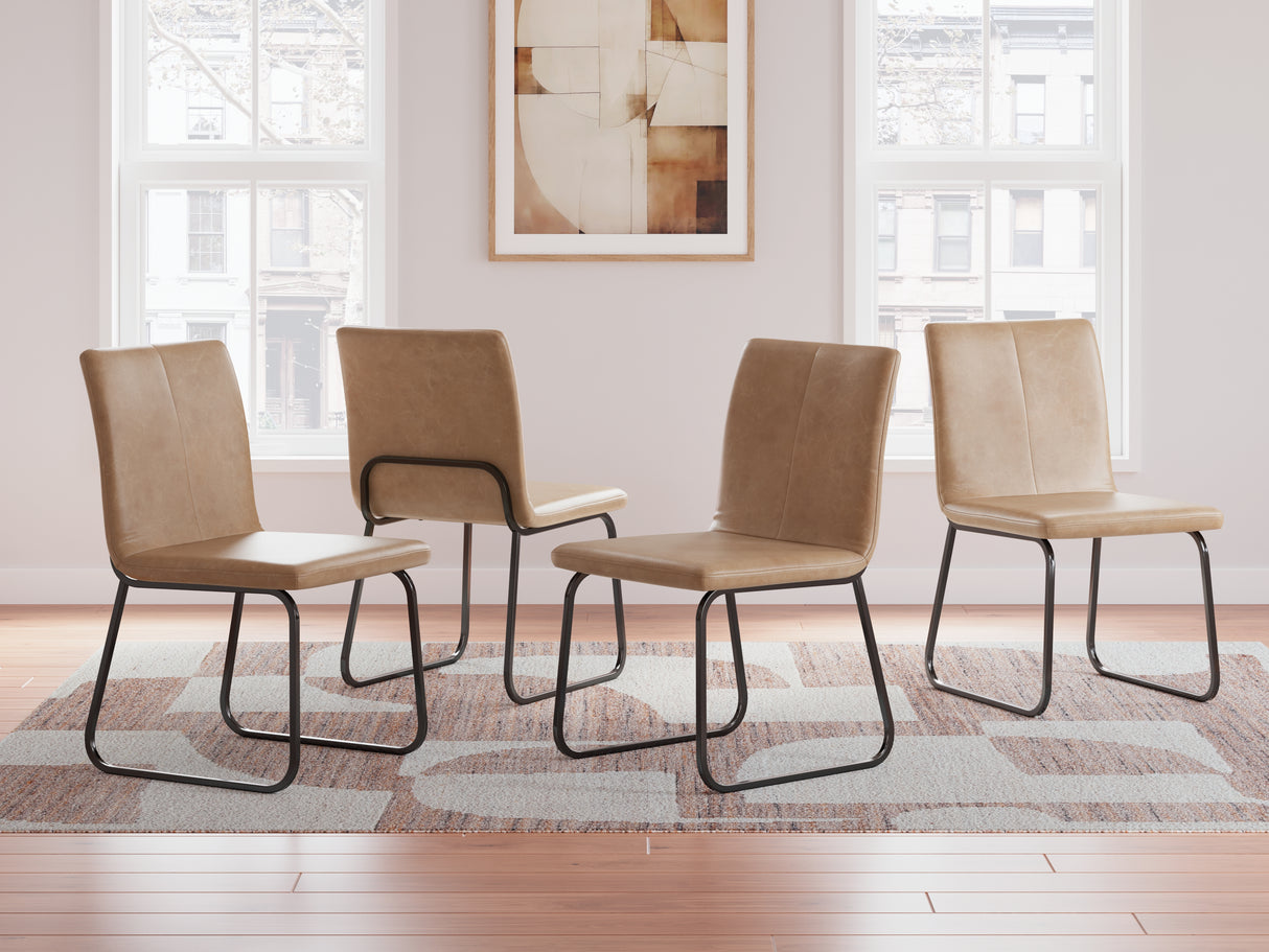 Furniture City Biloxi - Ashley Furniture - Pharwynn Dining Room - Dining Chair (Set of 4) / Multi - D446-02X4