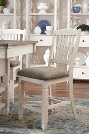 Furniture City Biloxi - Ashley Furniture - Bolanburg Dining Room - Counter Height Bar Stool (Set of 2) / Two-tone - D647-124X2