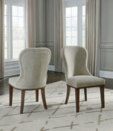 Furniture City Biloxi - Ashley Furniture - Sturlayne Dining Room - Dining Chair (Set of 2) / Brown - D787-02X2