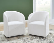 Furniture City Biloxi - Ashley Furniture - Rowanbeck Dining Room - Dining Chair (Set of 2) / Black - D821-02AX2