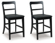 Furniture City Biloxi - Ashley Furniture - Greddinton Counter Height Barstool (Set of 2) - Counter Height Barstool (Set of 2) / Multi - PCD824-124X2