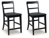 Furniture City Biloxi - Ashley Furniture - Greddinton Counter Height Barstool (Set of 2) - Counter Height Barstool (Set of 2) / Multi - PCD824-124X2