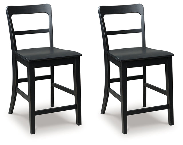 Furniture City Biloxi - Ashley Furniture - Greddinton Counter Height Barstool (Set of 2) - Counter Height Barstool (Set of 2) / Multi - PCD824-124X2