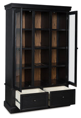 Furniture City Biloxi - Ashley Furniture - Greddinton Curio - Curio / Black/Brown - PCD824-186