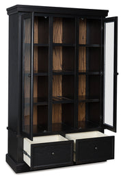 Furniture City Biloxi - Ashley Furniture - Greddinton Curio - Curio / Black/Brown - PCD824-186