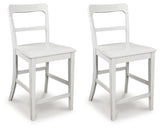 Furniture City Biloxi - Ashley Furniture - Greddinton Counter Height Barstool (Set of 2) - Counter Height Barstool (Set of 2) / Multi - PCD824-224X2