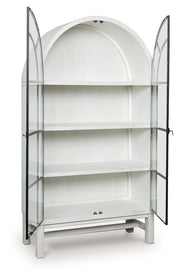 Furniture City Biloxi - Ashley Furniture - Greddinton Display Cabinet - Display Cabinet / Brown/Black - PCD824-476