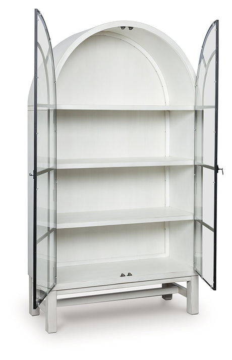 Furniture City Biloxi - Ashley Furniture - Greddinton Display Cabinet - Display Cabinet / Brown/Black - PCD824-476