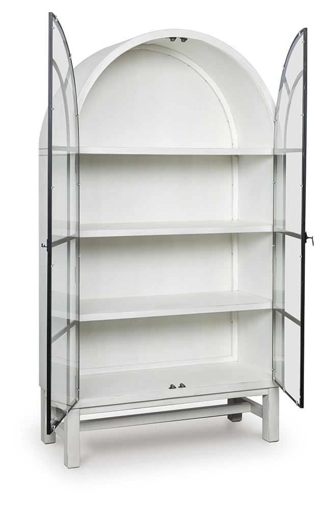 Furniture City Biloxi - Ashley Furniture - Greddinton Display Cabinet - Display Cabinet / Brown/Black - PCD824-476