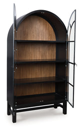 Furniture City Biloxi - Ashley Furniture - Greddinton Display Cabinet - Display Cabinet / Black/Brown - PCD824-376