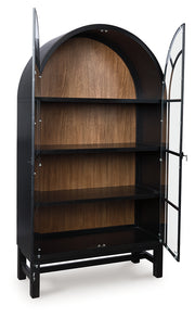 Furniture City Biloxi - Ashley Furniture - Greddinton Display Cabinet - Display Cabinet / Black/Brown - PCD824-376