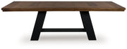 Furniture City Biloxi - Ashley Furniture - Greddinton Dining Extension Table - Dining Extension Table / Brown/Black - PCD824D11