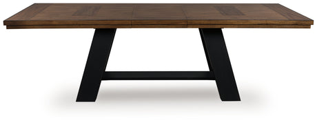 Furniture City Biloxi - Ashley Furniture - Greddinton Dining Extension Table - Dining Extension Table / Brown/Black - PCD824D11