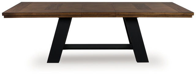 Furniture City Biloxi - Ashley Furniture - Greddinton Dining Extension Table - Dining Extension Table / Brown/Black - PCD824D11