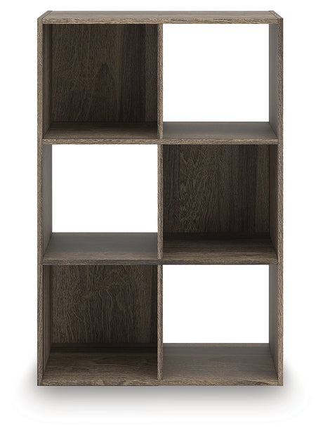 Furniture City Biloxi - Ashley Furniture - Shallifer Six Cube Organizer - Six Cube Organizer / Brown - EA1104-3X2