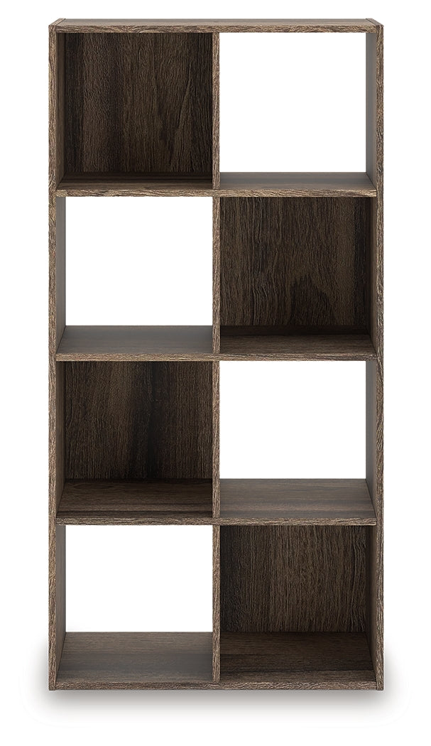 Furniture City Biloxi - Ashley Furniture - Shallifer Eight Cube Organizer - Eight Cube Organizer / Brown - EA1104-4X2