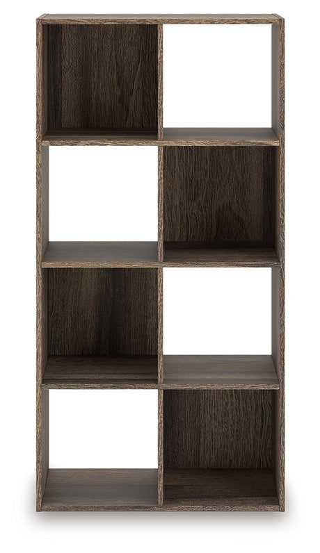 Furniture City Biloxi - Ashley Furniture - Shallifer Eight Cube Organizer - Eight Cube Organizer / Brown - EA1104-4X2