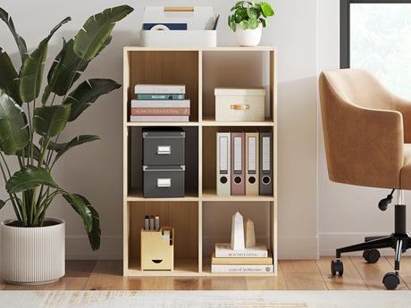 Furniture City Biloxi - Ashley Furniture - Piperton Six Cube Organizer - Six Cube Organizer / Charcoal - EA5514-3X2