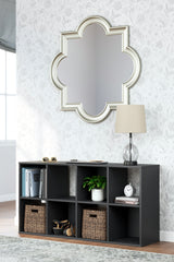 Furniture City Biloxi - Ashley Furniture - Langdrew Eight Cube Organizer - Eight Cube Organizer / Black - EA4957-4X2