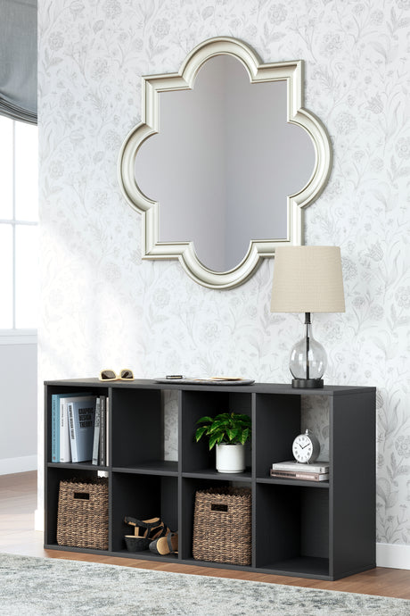 Furniture City Biloxi - Ashley Furniture - Langdrew Eight Cube Organizer - Eight Cube Organizer / Black - EA4957-4X2