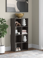 Furniture City Biloxi - Ashley Furniture - Piperton Eight Cube Organizer - Eight Cube Organizer / Charcoal - EA5514-4X2