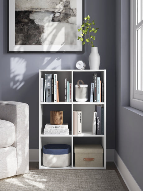 Furniture City Biloxi - Ashley Furniture - Onita Six Cube Organizer - Six Cube Organizer / White - EA9630-3X2