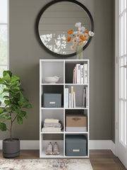 Furniture City Biloxi - Ashley Furniture - Onita Eight Cube Organizer - Eight Cube Organizer / White - EA9630-4X2