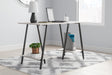 Furniture City Biloxi - Ashley Furniture - Bayflynn Office Desk - Home Office Desk / White/Black - H288-27