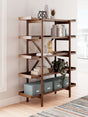 Furniture City Biloxi - Ashley Furniture - Lyncott Bookcase - Bookcase / Brown - H615-70