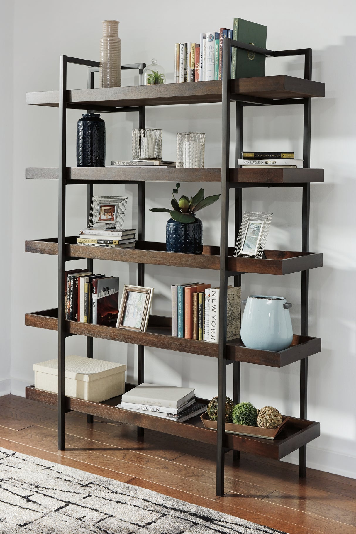 Furniture City Biloxi - Ashley Furniture - Starmore Bookcase - Bookcase / Brown - H633-70