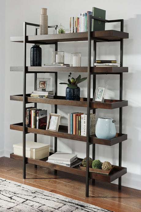 Furniture City Biloxi - Ashley Furniture - Starmore Bookcase - Bookcase / Brown - H633-70