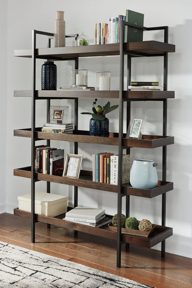 Furniture City Biloxi - Ashley Furniture - Starmore Bookcase - Bookcase / Brown - H633-70