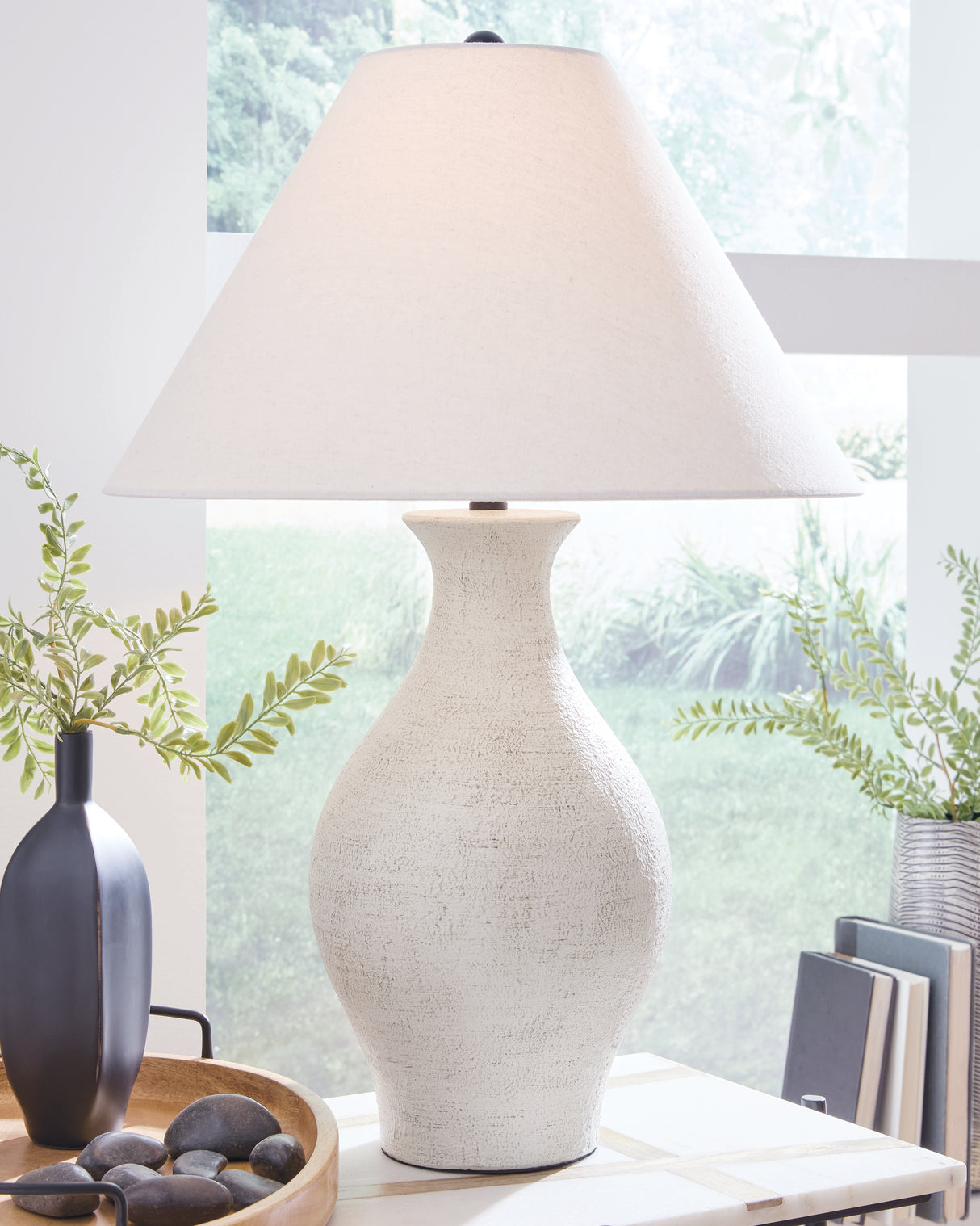 Furniture City Biloxi - Ashley Furniture - Ashbend Lighting - Ceramic Table Lamp (1/CN) - L100884