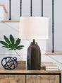 Furniture City Biloxi - Ashley Furniture - Jyler Lighting - Terracotta Table Lamp (1/CN) - L100904