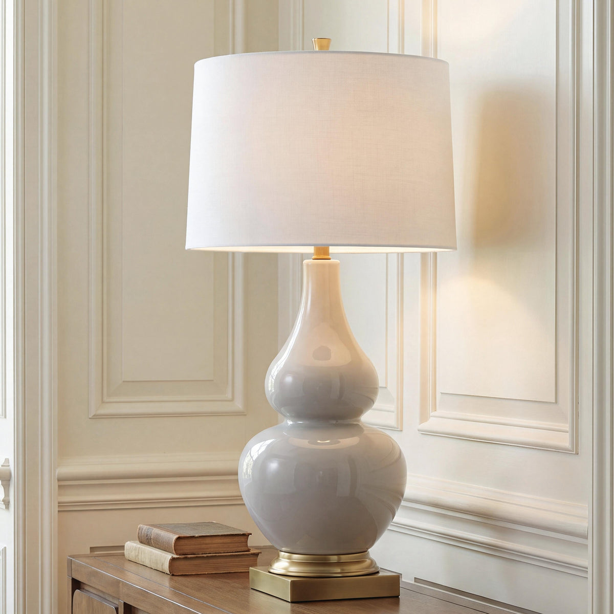 Furniture City Biloxi - Ashley Furniture - Weswick Lighting - Ceramic Table Lamp (1/CN) - L100934