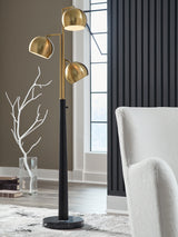 Furniture City Biloxi - Ashley Furniture - Sorcha Lighting - Metal Floor Lamp (1/CN) - L206111