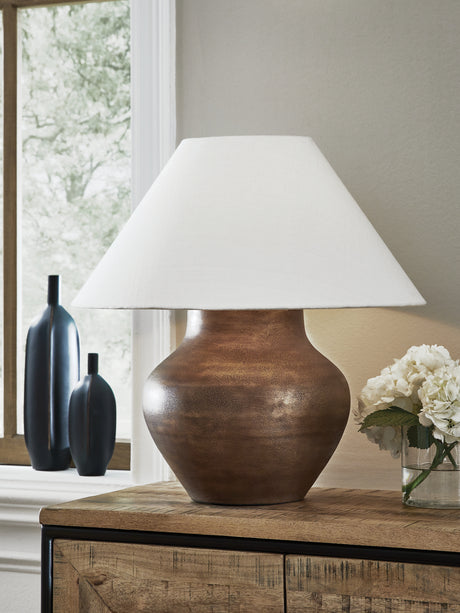 Furniture City Biloxi - Ashley Furniture - Whitham Lighting - Metal Table Lamp (1/CN) - L207664