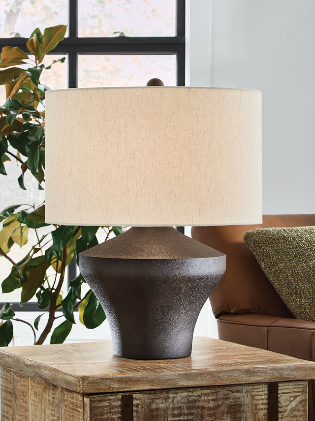 Furniture City Biloxi - Ashley Furniture - Dolanham Lighting - Metal Table Lamp (1/CN) - L207674