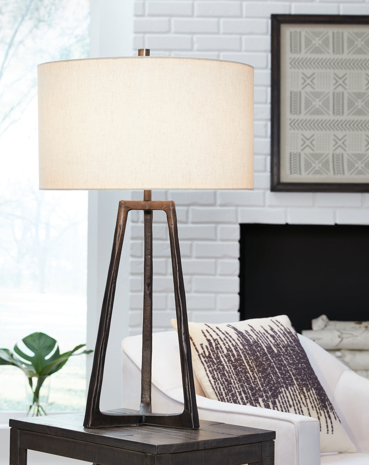 Furniture City Biloxi - Ashley Furniture - Ryandale Lighting - Table Lamp (Set of 2) / Antique Black - L208344X2
