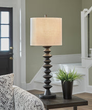 Furniture City Biloxi - Ashley Furniture - Luanndon Lighting - 2-Piece Lamp Set / Black - L235783X2