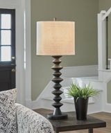 Furniture City Biloxi - Ashley Furniture - Luanndon Lighting - 2-Piece Lamp Set / Black - L235783X2