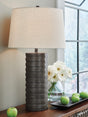 Furniture City Biloxi - Ashley Furniture - Neilett Lighting - Poly Table Lamp (Set of 2) - L243704