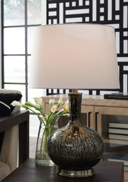 Furniture City Biloxi - Ashley Furniture - Tenslow Lighting - Table Lamp (Set of 2) / Antique Black - L430844X2