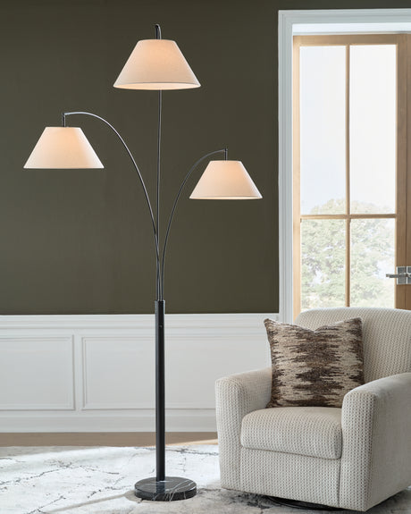 Furniture City Biloxi - Ashley Furniture - Gibbswellner Lighting - Metal Arc Lamp (1/CN) - L725159