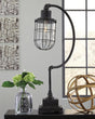 Furniture City Biloxi - Ashley Furniture - Jae Lighting - Metal Desk Lamp (1/CN) / Antique Black - L734232